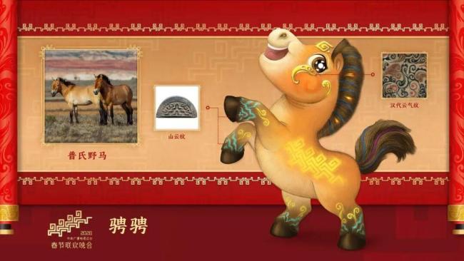 2026春节 四骏马吉祥物亮相