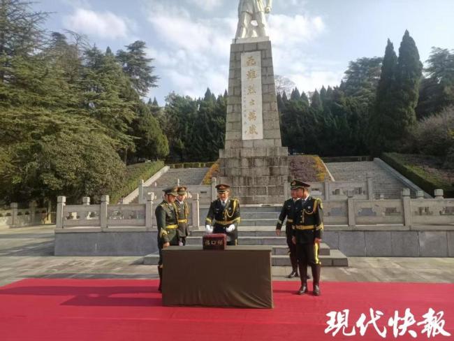 抗戰(zhàn)烈士朱保田“回家”了 長(zhǎng)眠異地83年終歸故里