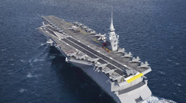 马克龙批准法国新航母 要看齐福建舰？ 挑战重重待解