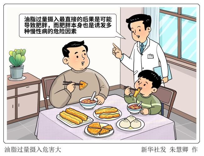 油脂过量摄入危害大 健康状况亮红灯