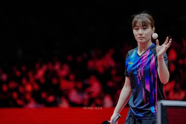 蒯曼3比2何卓佳 深大追平比分激战乒超半决赛