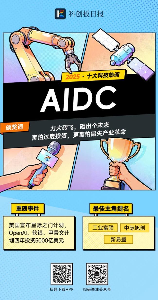 《科创板日报》评选2025十大科技热词 AI引领科技潮流