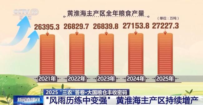 为何今年全国粮食产量再创新高 丰收来之不易