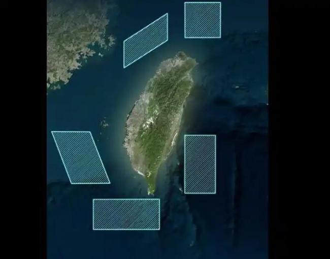 对比:解放军围岛链条越勒越紧! 实战演练显威慑