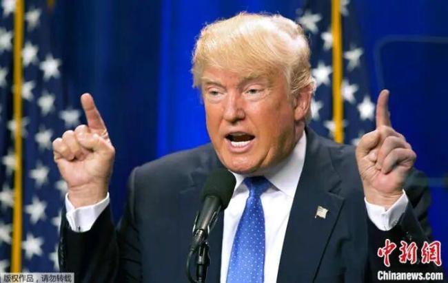 特朗普回应解放军在台岛军演 淡化威胁论调