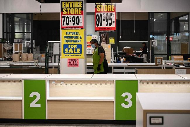 今年前11个月美大型企业破产数量激增 多行业受冲击