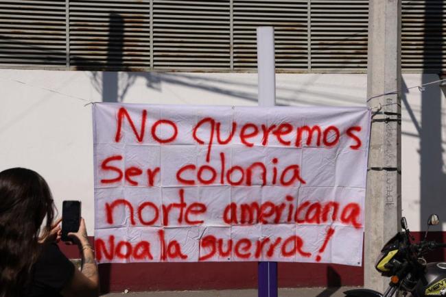 拉美抗议浪潮 谴责美国对委军事行动