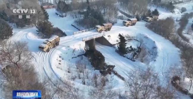联勤保障部队在极寒天气新年开训 磨砺硬功