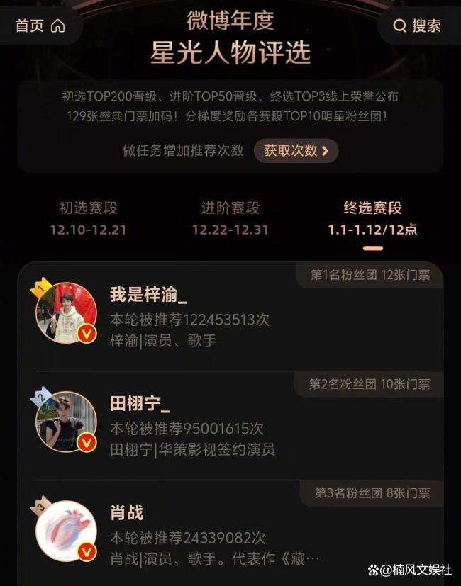 微博之夜网传名单