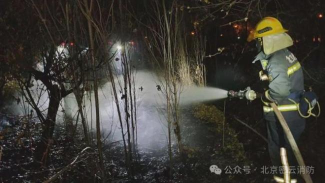 路边乱扔烟头引燃杂草，北京密云消防速即措置化险为夷 安全警钟长鸣