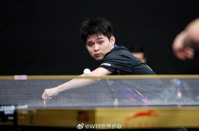 薛飞3-2张本智和晋级男单八强