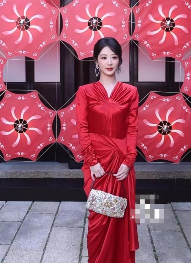 徐帆给杨紫先容犬子 红毯和顺技艺