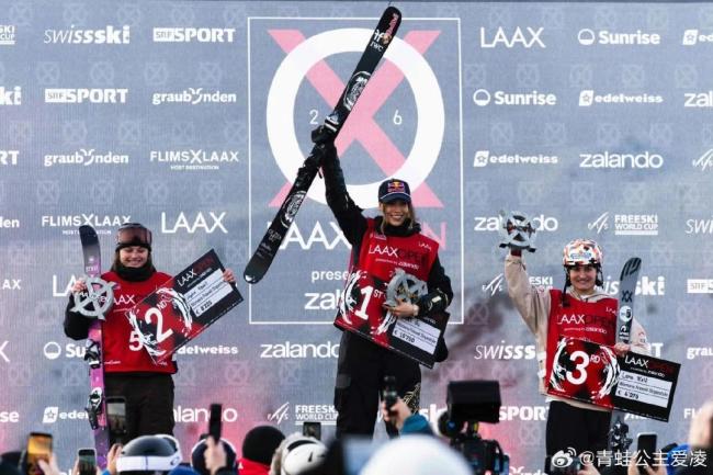 谷爱凌瑞士站坡障夺冠 个东谈主寰宇杯冠军达20个