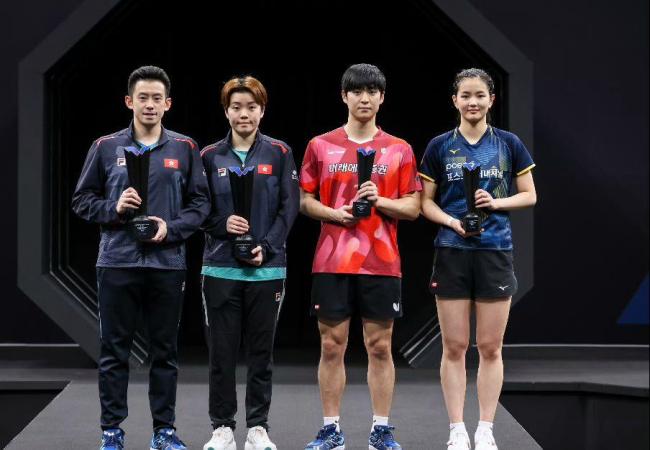 多哈球星赛闭幕！4位中国选手加冕 国乒新年首冠缔造