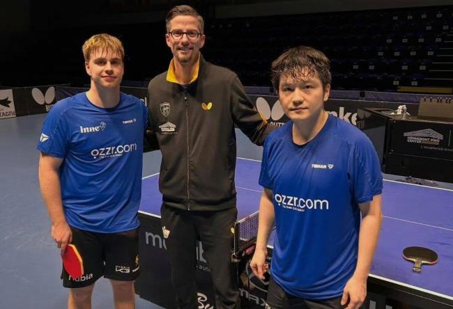 乒坛罕见！樊振东领衔奥运冠亚军并肩作战 乒坛名场面引发热议