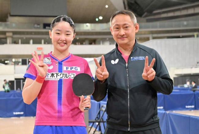 张本美和4比3早田希娜 七局苦战登顶