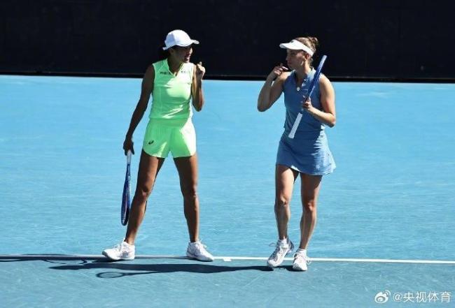 张帅组合晋级澳网女双16强 逆转取胜展现实力