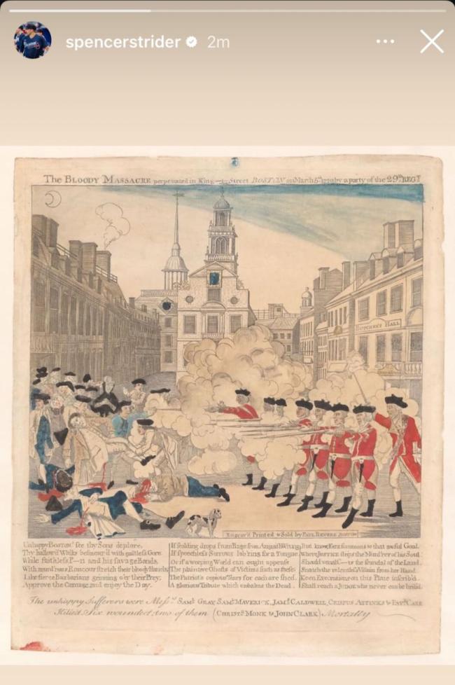 美国棒球明星发波士顿惨案图 抗议暴力执法