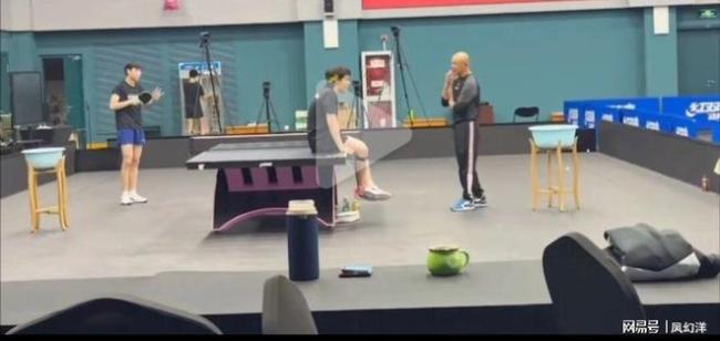 孙逊陪王楚钦备战亚洲杯，新周期确认主管王楚钦