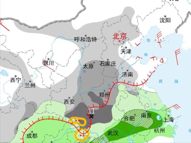 江浙皖为何有雪灾风险 雨雪重心南调增加风险