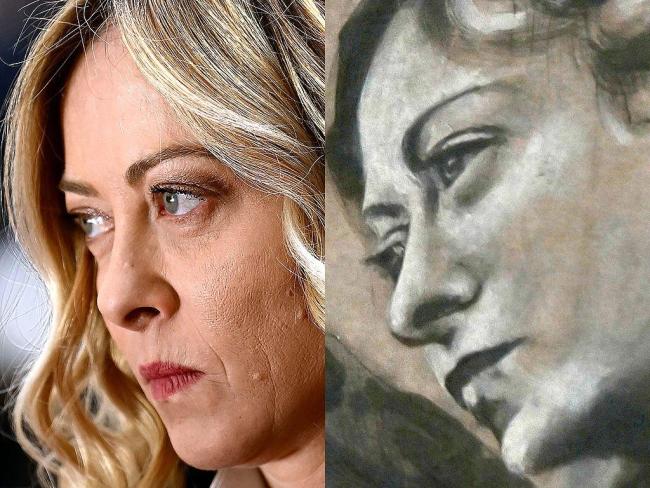 意大利教堂壁画天使撞脸总理