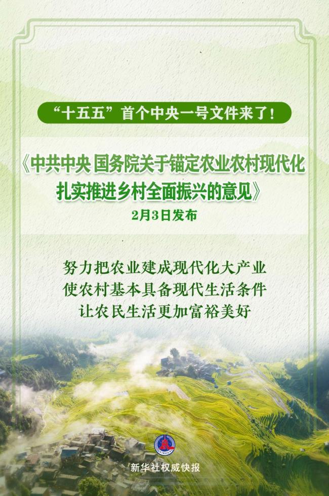 2026年中央一号文献发布