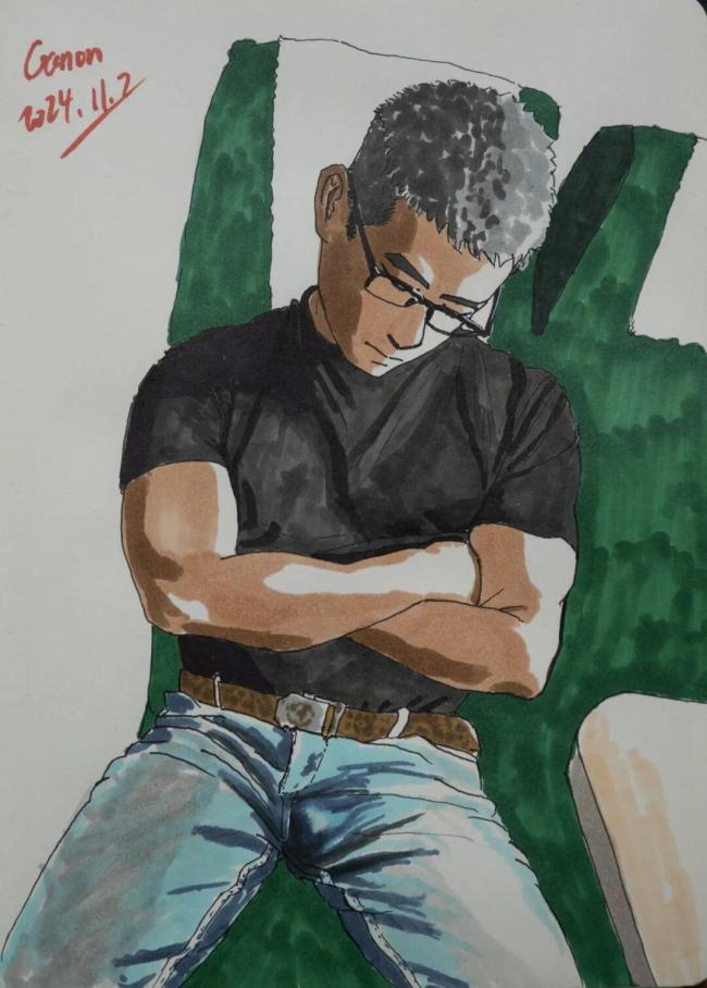 男子无座绿皮火车上站着睡着 车厢邂逅引发心动