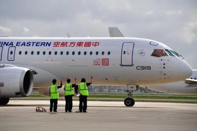 C919国产大飞机也要投入春运