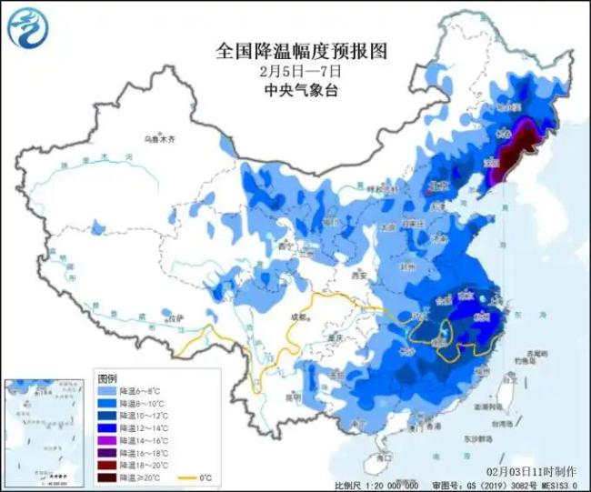 多省份将有大到暴雪