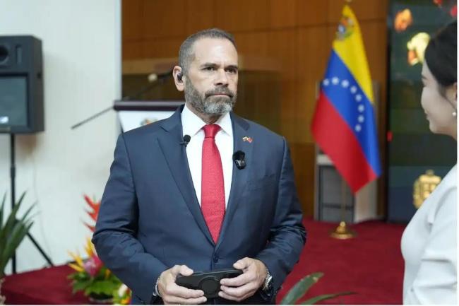 委内瑞拉驻华大使发声 感谢中国坚定支持