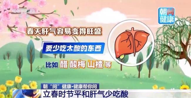 院士推荐立春养生这样做 清内热抑肝旺