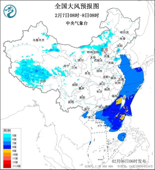 暴雪、寒潮、大风三预警齐发 多地迎强降温和大风天气