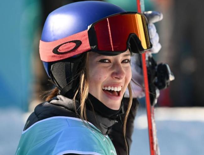 谷爱凌完成第二滑 挑战与坚持的证明