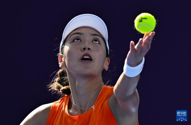 WTA卡塔尔公开赛：王欣瑜晋级第二轮