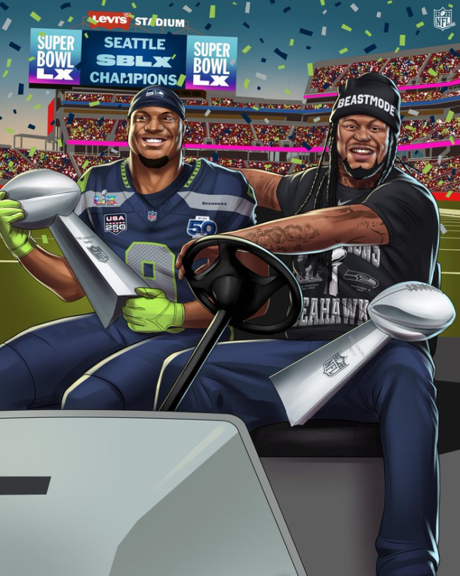 第60届NFL超等碗海鹰队夺冠