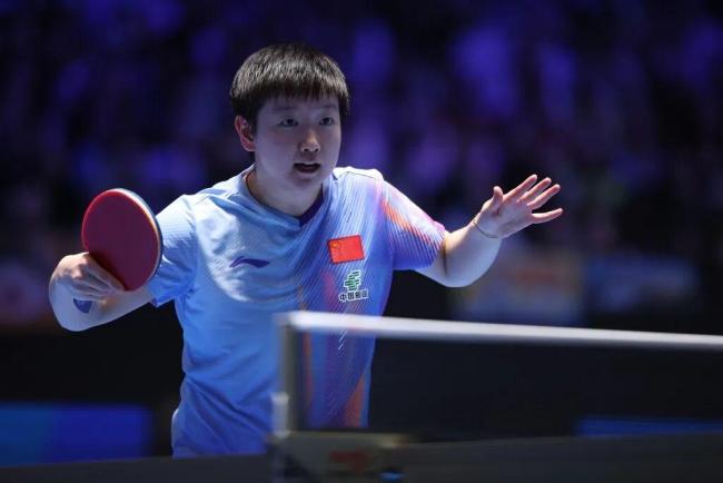 孙颖莎回报争议判罚 心态逾越助夺冠