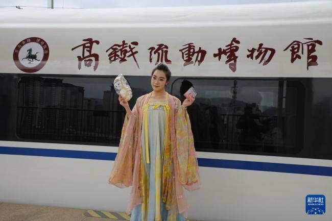 “高铁流动博物馆”G848次列车开行