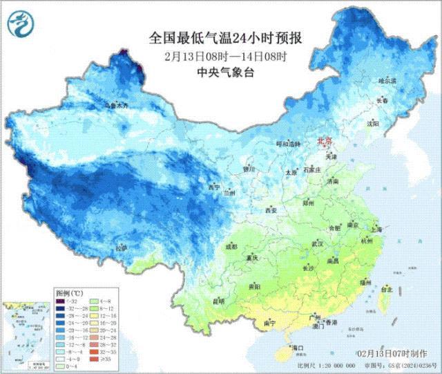 明日起冷空气将影响中东部 局地降温10至12℃ 春运需防雨雪不利影响