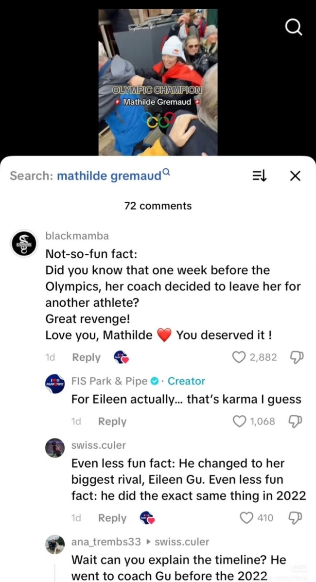 国际雪联向谷爱凌道歉 争议言论引风波