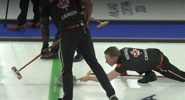 瑞典队投诉加拿大选手用手指碰壶身 争议引爆冰壶赛场