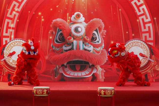 北部联勤兵战位迎新春 军营年味浓情