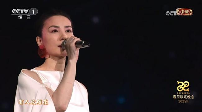 王菲“洗衣凝珠”耳环售价超3000元 春晚舞台绝美亮相