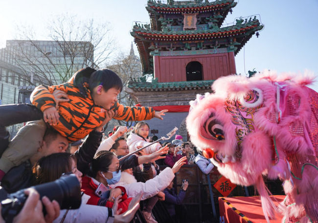 九州同春启新程 万家灯火映山河 各地欢度春节