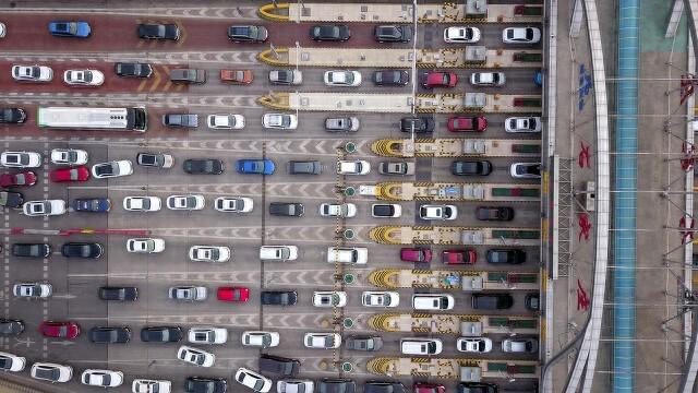 “亚洲最大收费站”出口全开