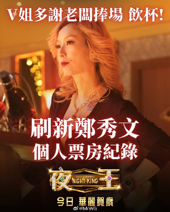 电影夜王香港票房破纪录