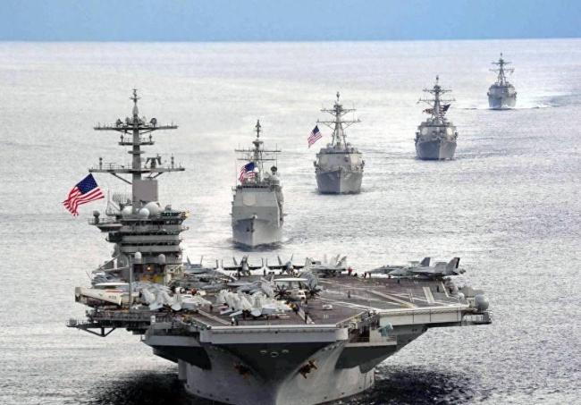 美军可战舰艇已有35%部署至中东