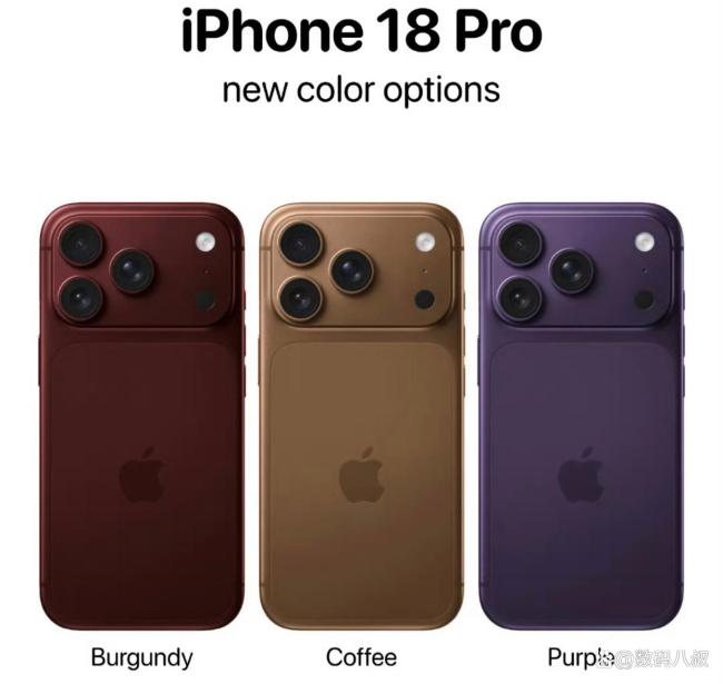 iPhone18Pro深红色