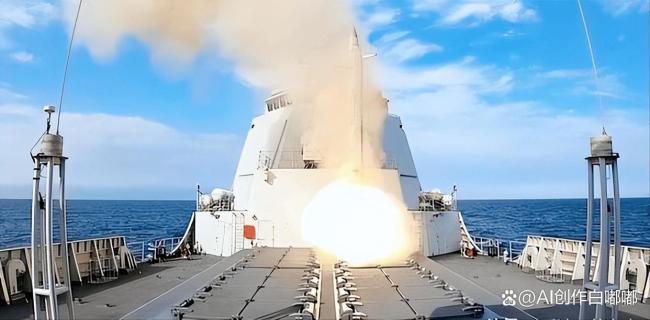 055万吨大驱能装50枚高超音速导弹