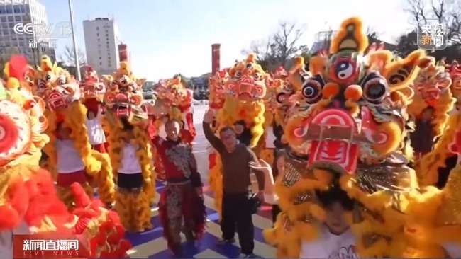 舞出精气神！他带年轻人“接棒”非遗传承