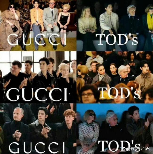 肖战Gucci大秀放工